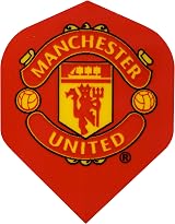 FOCO Official Manchester United Dart Flights Extra Thick 75 micron 3 Sets view 2