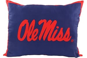 College Covers Throw Pillow, 28 in x 20 in, Ole Miss Rebels
