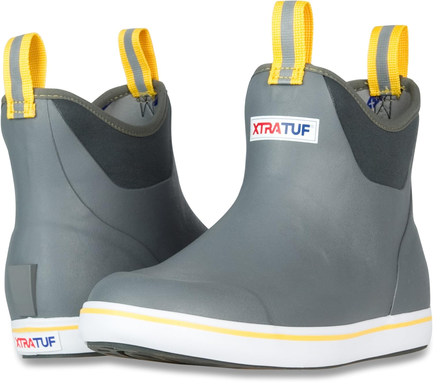 XTRATUF Performance Series 6" Men’s Full Rubber Ankle Deck Boots: Home Improvement