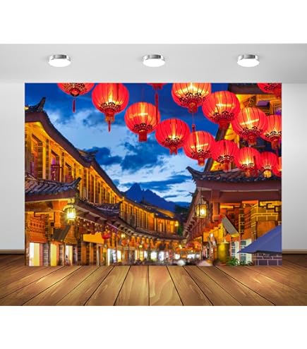 Amazon.com : Laeacco 20x10ft Tokyo Night Skyline Backdrop Vinyl