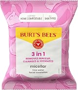 Burt's Bees Micellar Makeup Removing Towelettes Rose Water 30 Count view 8
