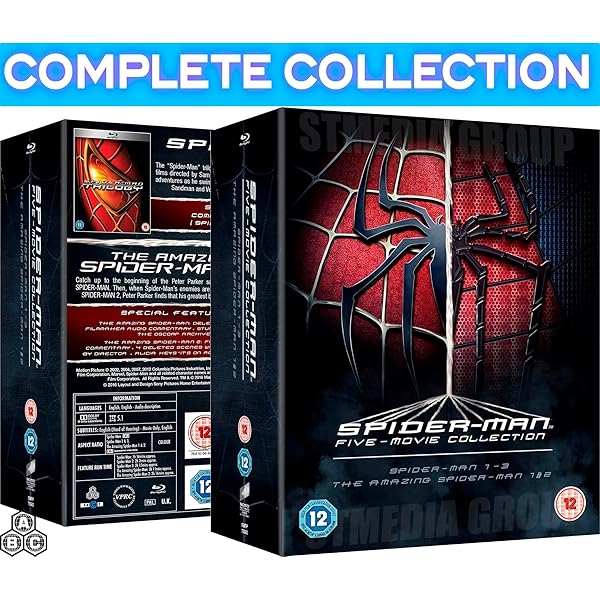 (未使用･未開封品)　The Spider-Man Complete Five Film Collection [Blu-ray] 0pbj0lf The Spider-Man Complete Five Film Collection [Blu-ray