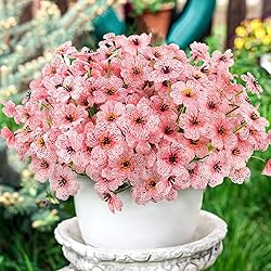 MACTING Artificial Flowers for Outdoors 6 Bundles