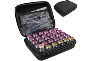 Insulin Vials Fridge Holder 30 Slots Peptide Fridge Storage Carrying Case with Mesh Bag Insulin Vial Organizer Protector Bags