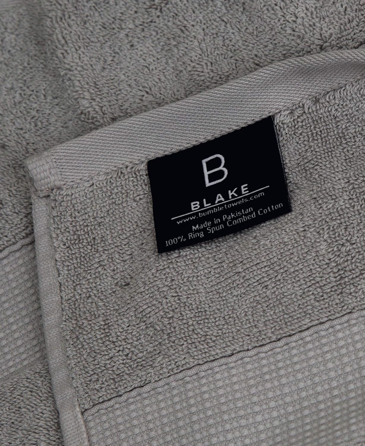 Blake Deluxe 7 Piece Bath Towel and Bath Mat Set - Densely Woven Premium Ultra Soft, High Absorbency Combed Cotton - Luxury Spa Bath Towels - 700 GSM (Light Grey): Home & Kitchen