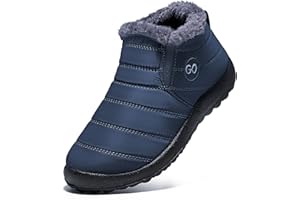 DUOYANGJIASHA Womens Snow Boots Winter Shoes Warm Fur Lined Ankle Booties Waterproof Comfortable Boots for Women