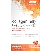 Now Foods Solutions, Collagen Jelly Beauty Complex, Sweet Orange Flavor, 10 Jelly Sticks
