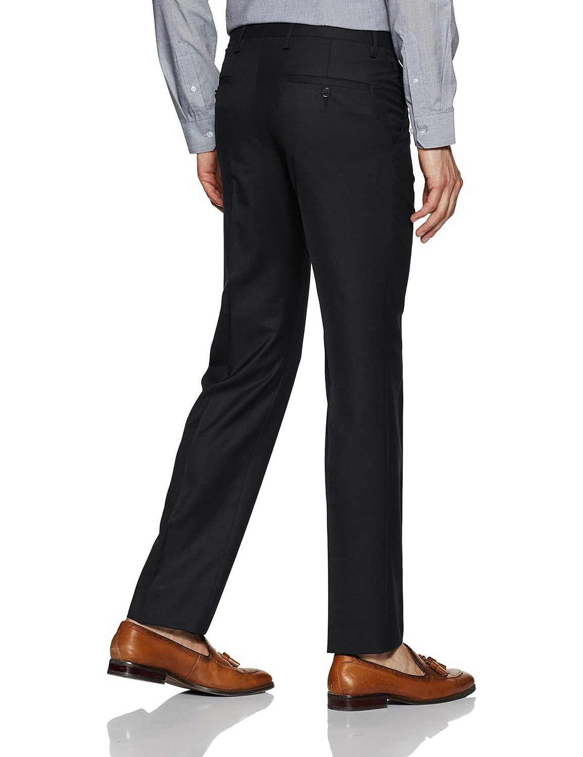 van heusen men's slim fit formal trousers