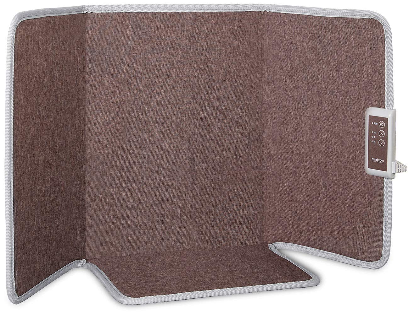 遠赤外線デスクヒーター 省エネパネルヒーター 3時間タイマー付 冷え対策 踏み型 踏み心地良い商品画像