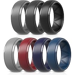 ThunderFit Silicone Wedding Rings for