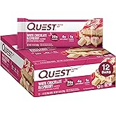 Quest Nutrition Chocolate Peanut Butter Bars, 20g Protein, 1g Sugar, 5g Net Carb, Gluten Free, Keto Friendly, 12 Count
