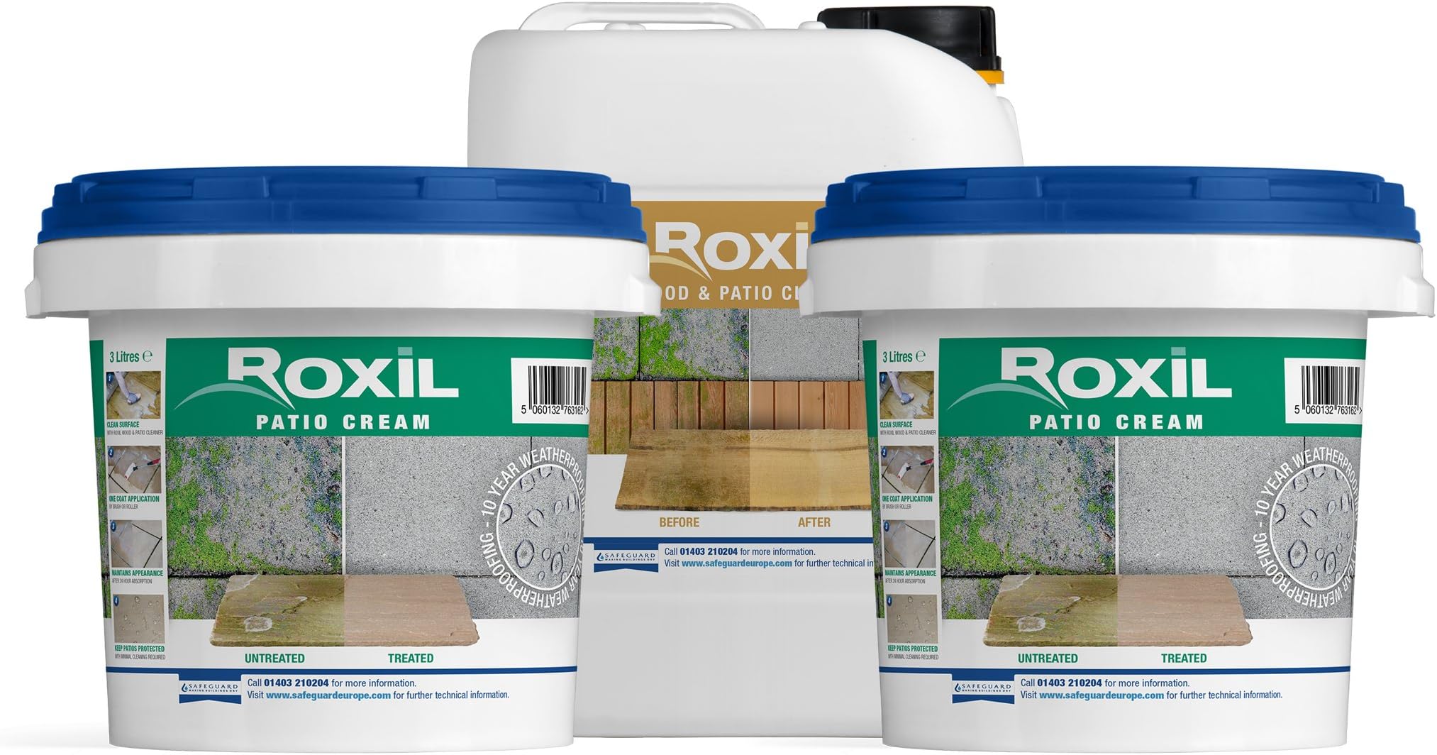 RoxilPatio and Decking Pack - 10+ Years Protection from the Elements