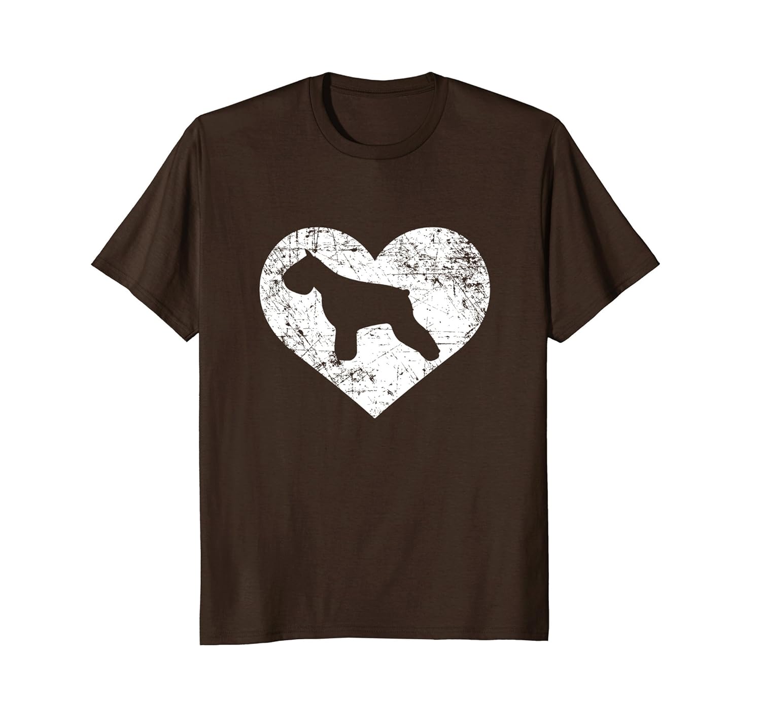 I Love Schnauzer Dog Shirt, Funny Cute Pet Owner Gift-anz