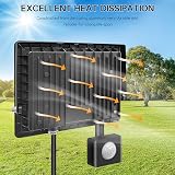 Jsdoin 50W Security Light Outdoor Motion Sensor 4500 Lumen 6500K IP66 LED view 5