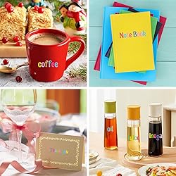 2080 Pcs Letters Stickers 0.5 Inch Colorful