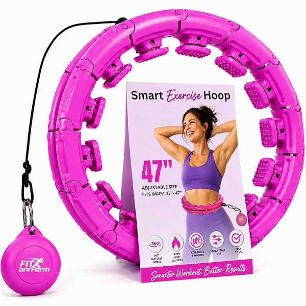 FIT ON FORM INFINITY WEIGHTED HULA HOOP FOR...