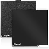 PEI Build Plate for Elegoo Centauri Carbon/Centauri Carbon 2,260x271MM | Double Sided Smooth&amp;Textured Heated Bed,Easy Removal Spring Steel Plate Compatible with Elegoo Centauri Carbon 3D Printer