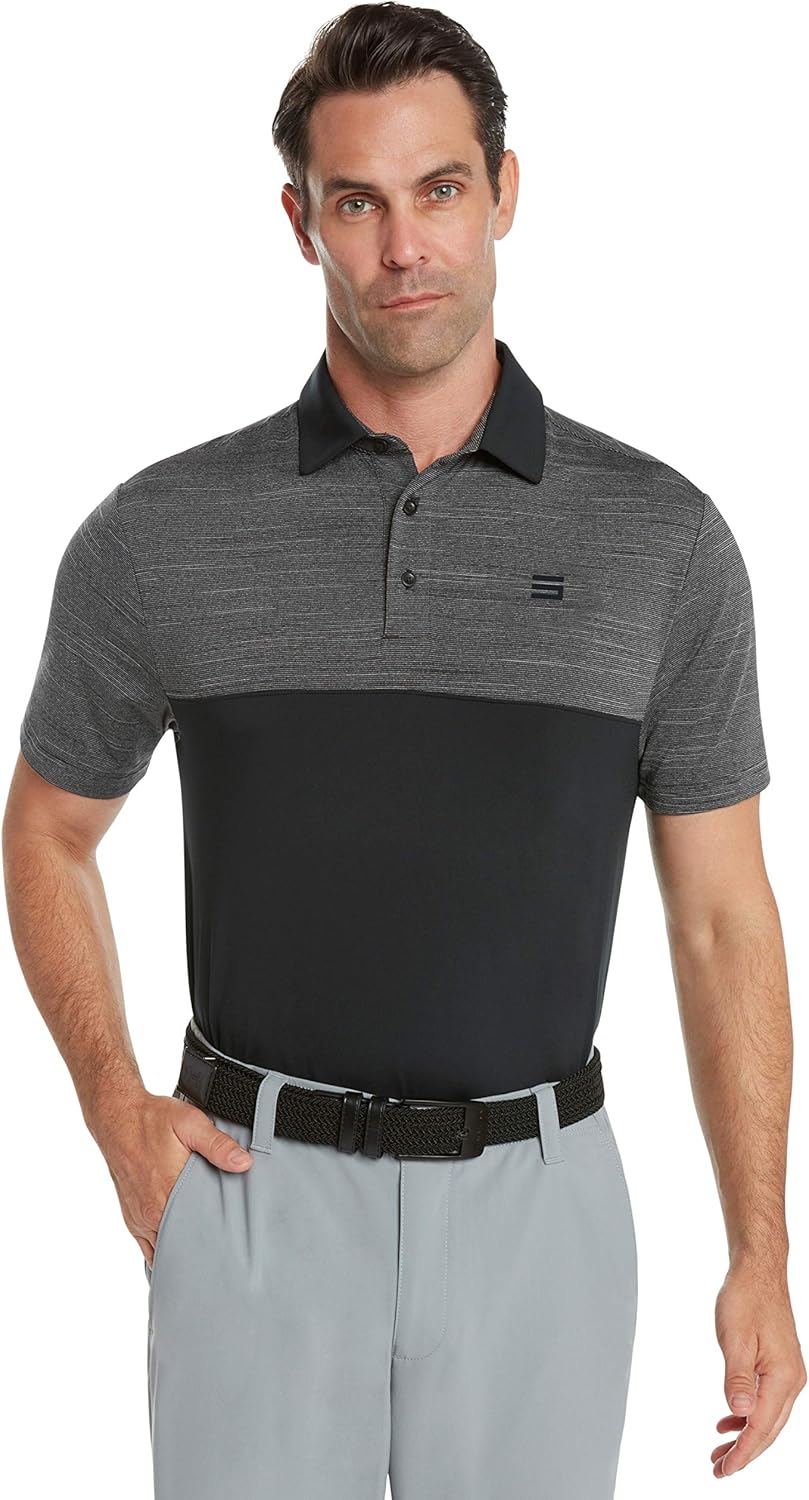 Three Sixty Six Quick Dry Golf Shirts for Men - Moisture Wicking Short-Sleeve Casual Polo Shirt : Clothing