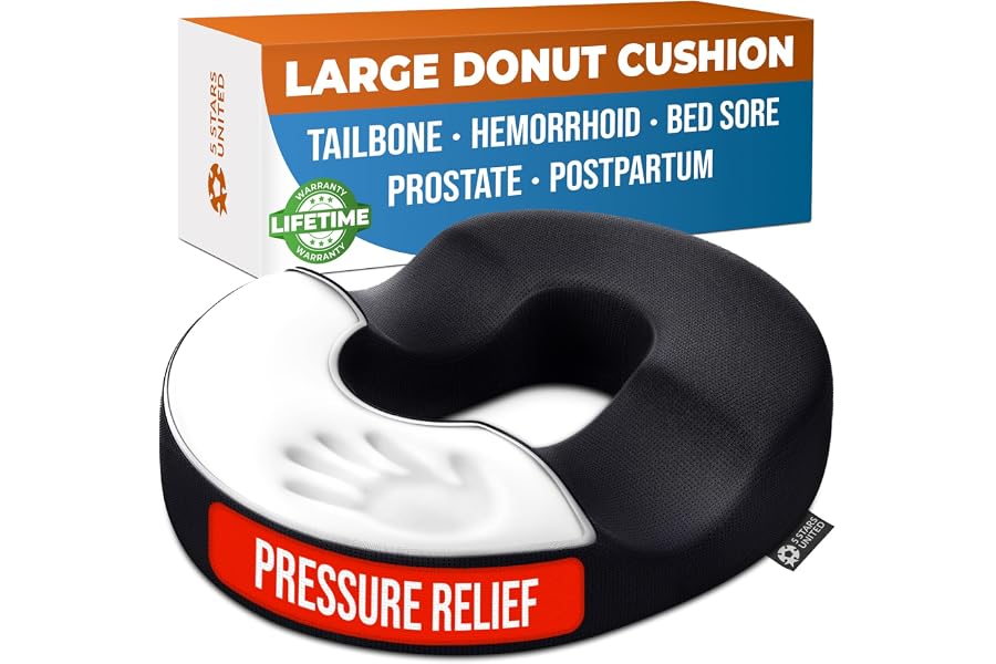5 STARS UNITED Donut Pillow