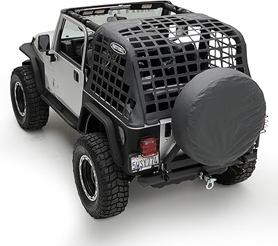 Amazon Com Smittybilt 521035 C Res Cargo Restraint System For 1992 95 Jeep Wrangler Yj Automotive