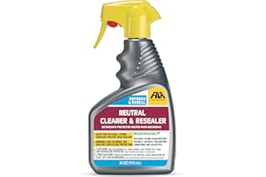 FILA Surface Care Solutions REFRESH & RESEAL Countertop Sealer, Marble Cleaner Sealer, 24 OZ