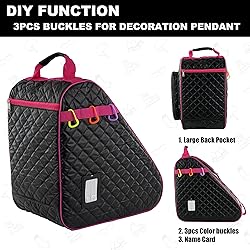 HEXIFUL Skate Bag to Carry Ice Skates, Inline