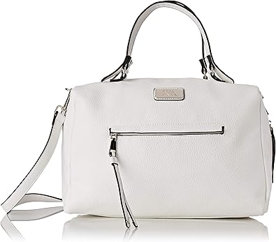 XTI 86056, Bolso maletín para Mujer, Blanco (Blanco), 35x22x14 cm (W x H x L): Amazon.es: Zapatos y complementos