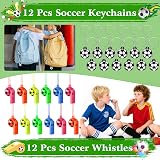 ARIEL-GXR Football Party Bags Fillers 72pcs Keyrings Wristbands Whistles Tattoos view 6