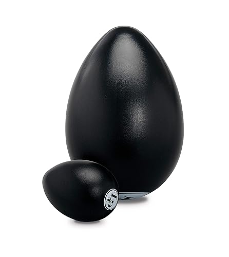 Shaker A Uovo LP Latin Percussion - Big Egg, Plastica, Per Live E Studio, Colore Nero - Foto 12