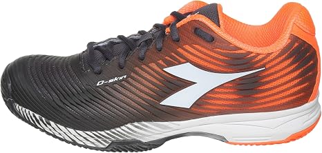 Diadora Competition 4 Clay, Scarpe da tennis, C2542 ARANCIO/NERO 