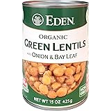 Eden Foods, Organic Beans Lentils w/Sweet Onion & Bay Leaf, At least 95% Organic, 15 oz