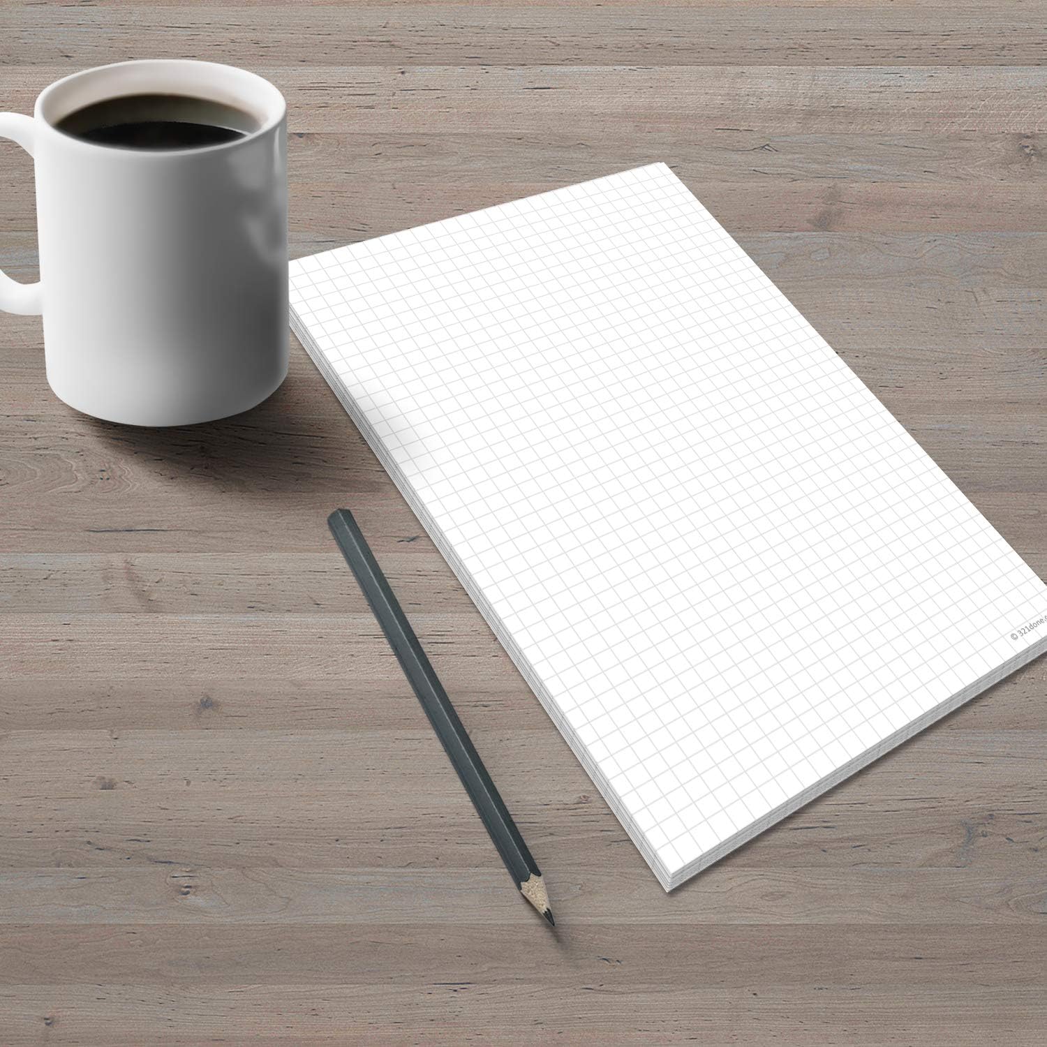 Plain White 321done Graph Paper Notepad Made In Usa Thick Premium Paper 0 Grid Planning Note Pad 5 5 X 8 5 50 Sheets Planning Pads Office Products Ilsr Org