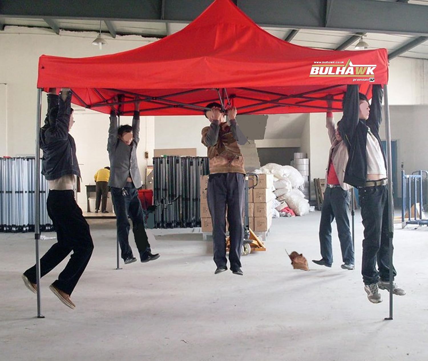 Bulhawk® 3x3m COMMERCIAL GRADE WATERPROOF HEAVY DUTY POP UP GAZEBO