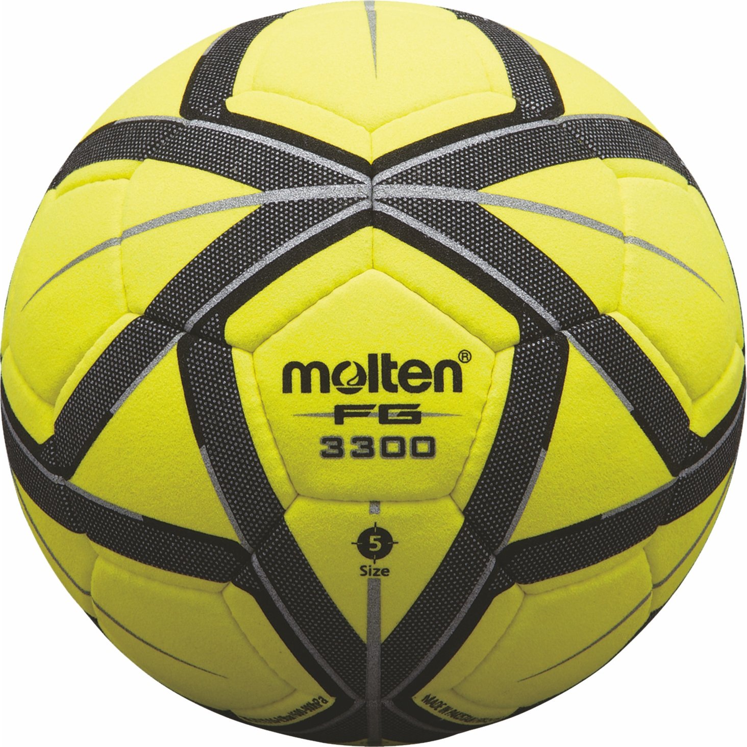 Molten Unisex Adult top indoor Football ball, Yellow, 5