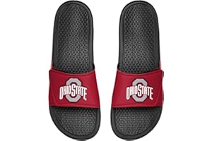 FOCON NCAA Mens Cropped Big Logo Slides