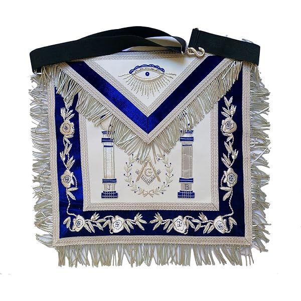 Past Master Collar With Jewel JTM Vintage Masonic Past District