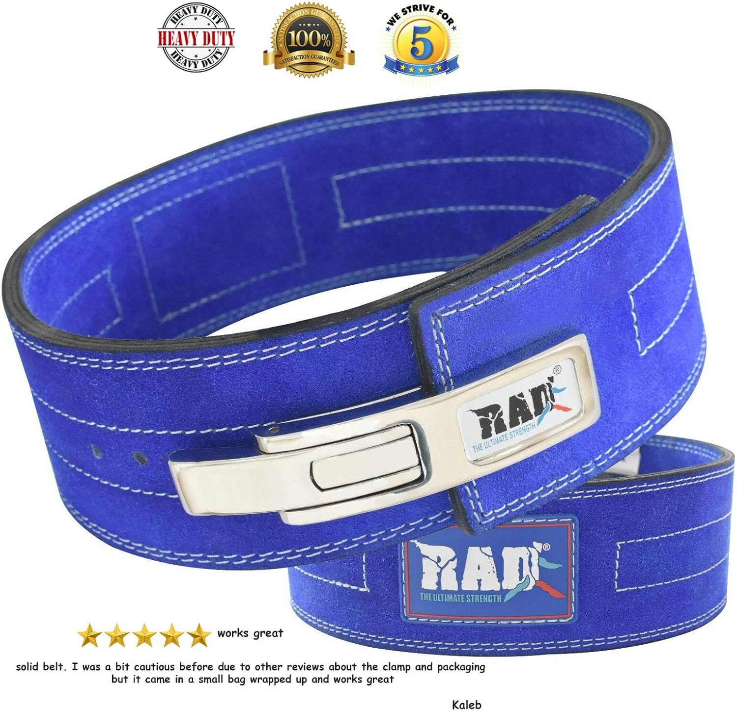 RAD Weight Lifting Belt Powerlifting Men & Women