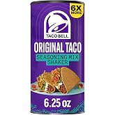 Taco Bell Seasoning Mix Shaker, Original Taco, 6.25 oz | 6X the Value, Great for Tacos, Nachos, Eggs &amp; Dips, Just Stir into Cooked Meat