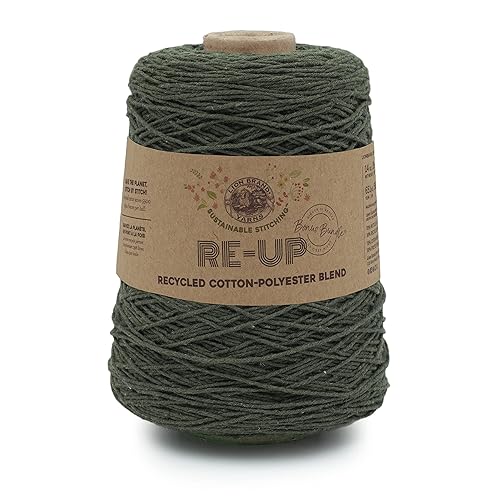 Lion Brand Yarn Re-Up Bonus Bundle Yarn, Everglade