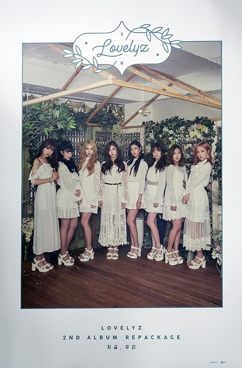 Amazon Co Jp 公式ポスター Lovelyz ラブリーズ Now We Vol 2 Repackage Green Ver Official Poster サイズ 52 X 77 Cm ポスター専用ケース 韓国製 ホビー