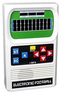 Basic Fun Classic, Retro Handheld Football Electronic Game