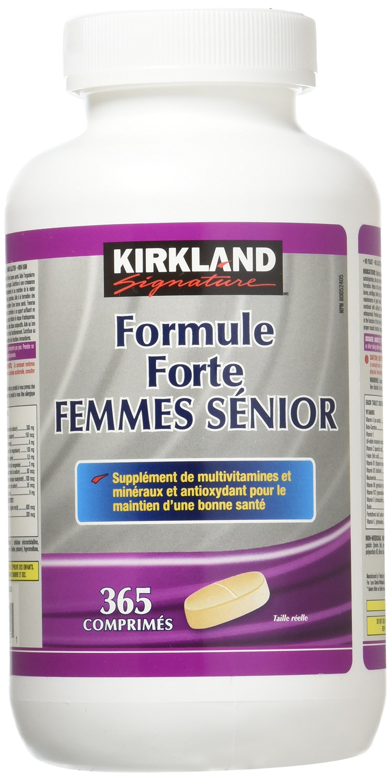 Kirkland Signatur Formula Forte Senior Women, 365 Tablets (365) Buy