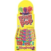 Ring Pop Halloween Candy Lollipops, 24 Count, Assorted Flavor Suckers | Halloween candy lollipops, bulk individually wrapped suckers, assorted flavors, for trick-or-treat bags &amp; candy bowls