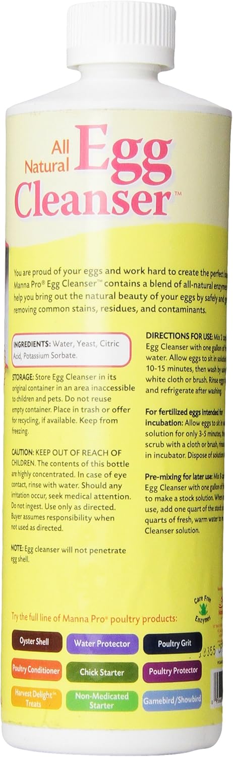 Manna Pro-Farm 667743 Egg Cleanser, 16 oz: Pet Supplies
