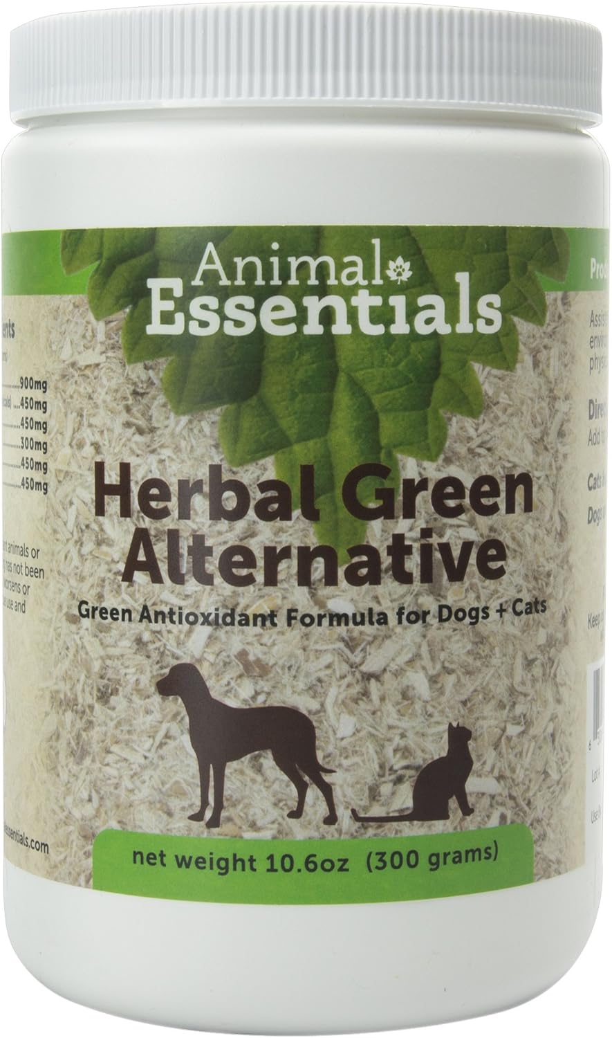 Animal Essentials Herbal Green Alternative Dog and Cat Supplement 10.6 Ounce Jar: Sports & Outdoors