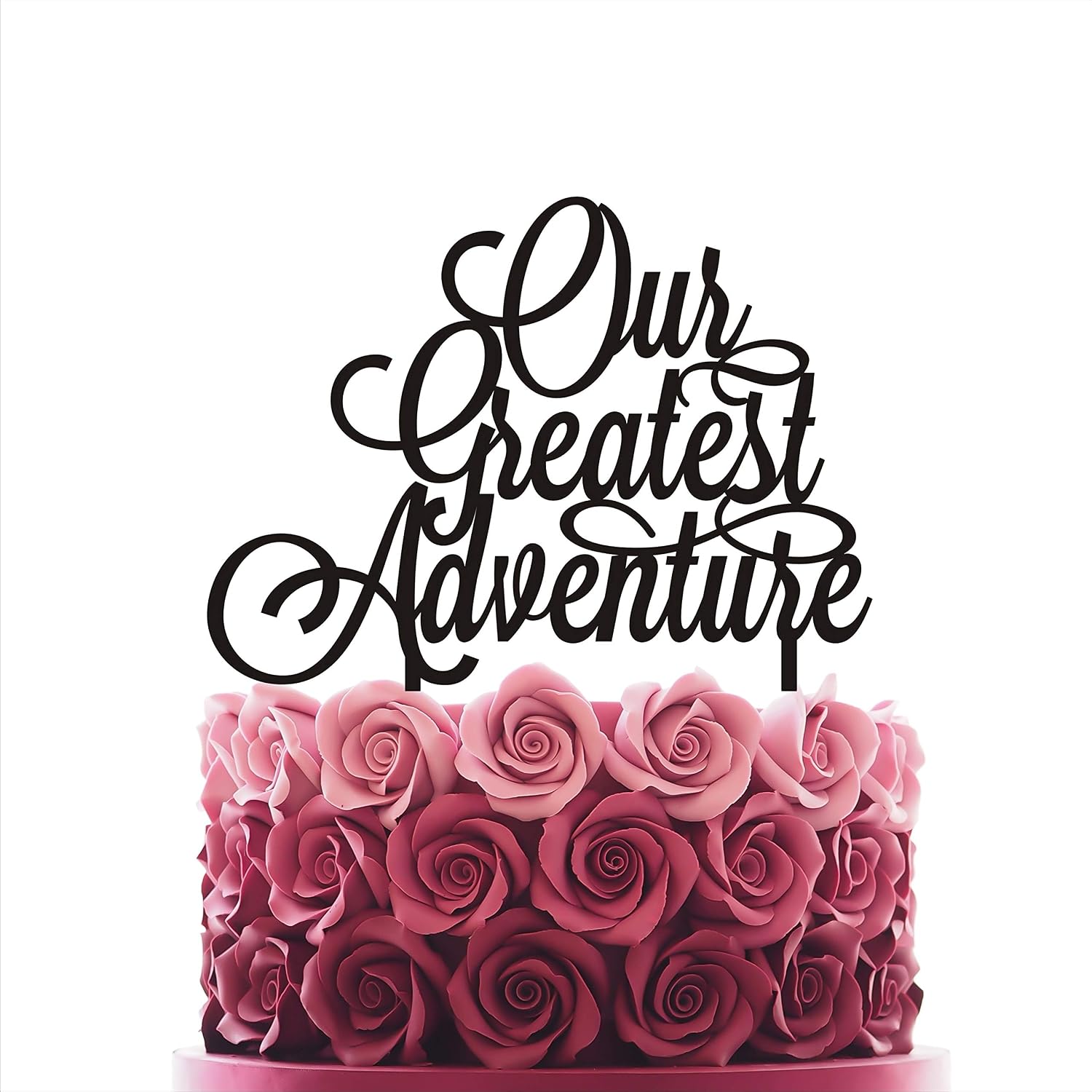 Amazon Com Our Greatest Adventure Cake Topper Wedding Wedding