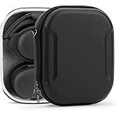 Geekria PRO Rugged Headphones Case Compatible with Skullcandy Crusher EVO/ANC 2, Hesh 3, Venue and More, Hard Shell, Durable, Multi-Layer Protection Travel Carrying Bag (Black)