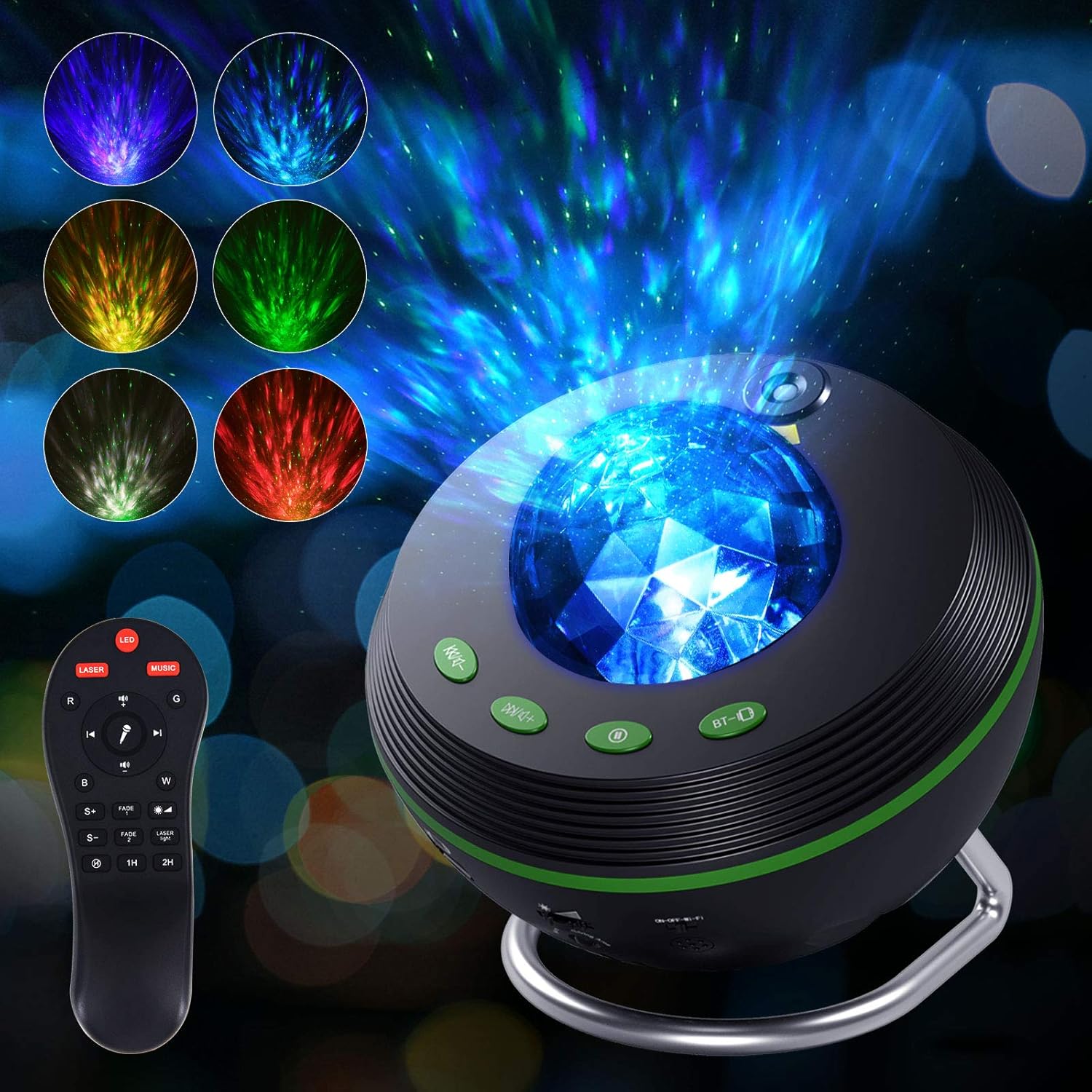Amazon.com - Smart WiFi Star Projector, Ocean Wave Galaxy Projector