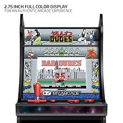 My Arcade Bad Dudes Micro Player - 6.75 Inch Mini