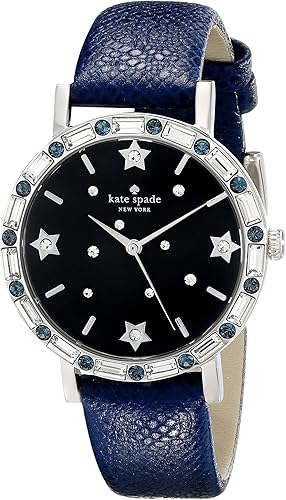 Amazon Com Kate Spade New York Women S 1yru0684 Metro Analog Display Japanese Quartz Blue Watch Watches